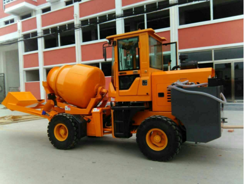 自上料式混凝土攪拌車(chē)噪音大怎么辦
